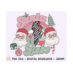 retro christmas png, retro christmas png, christmas design, christmas png, santa claus png, groovy christmas sublimation designs, retro png