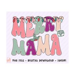 merry christmas mama png, retro christmas png, christmas design, christmas png, santa claus png, groovy christmas sublimation designs