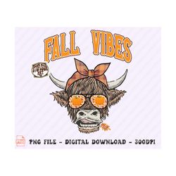 fall highland cow svg, pumpkin season, fall vibes png, autumn, fall svg, retro fall png, retro thanksgivig, pumpkin png, fall shirt