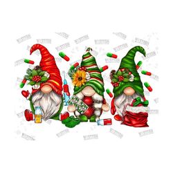 nurse gnome png,merry christmas,christmas gnome nurse png,christmas nurse,nurse hat,stethoscope png,sublimation design,c