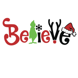 believe grinch svg, grinch hand svg, grinch svg, grinch ornament, grinch face svg, grinch christmas svg digital download