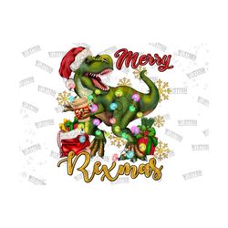 t-rex merry rexmas, merry christmas png, christmas t-rex png, christmas t-rex dinosaur png,t -rex png,sublimation design