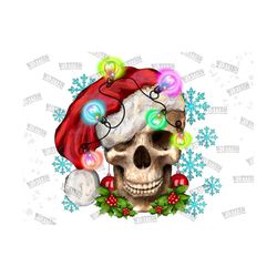 christmas skull png sublimation design,merry christmas png,skull png,christmas hat png,christmas skull png,christmas dig