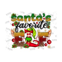 santa's favorite elf png,western png,merry christmas png,happy christmas,glitter christmas ,christmas elf png ,favorite