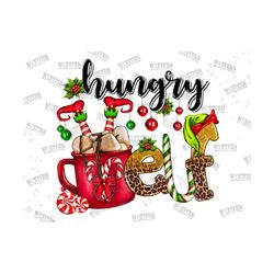 hungry elf png sublimation design,western png,merry christmas png,happy christmas ,glitter christmas png, christmas elf