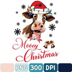 christmas cow png, funny christmas png, farm christmas png, christmas gifts, christmas