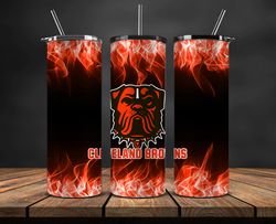 cleveland browns tumbler wrap ,nfl 20oz tumbler wrap,logo team nfl tumbler  04