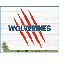 wolverines claw svg file, claw mark svg, scratches svg, dxf, eps, png, silhouette cameo, cricut, cut file, digital downl