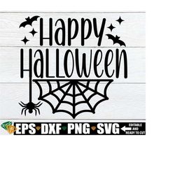 happy halloween svg, halloween sign svg, halloween svg, halloween quote svg, halloween decoration svg png, halloween candy bag svg png