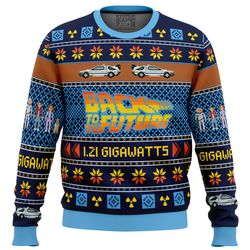 back to the future all over print hoodie 3d zip hoodie 3d ugly christmas sweater 3d fleece hoodie