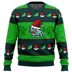 pokemon bulbasaur all over print hoodie 3d zip hoodie 3d ugly christmas sweater 3d fleece hoodie