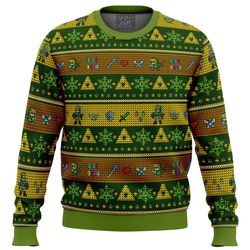 link adventure legend of zelda all over print hoodie 3d zip hoodie 3d ugly christmas sweater 3d fleece hoodie