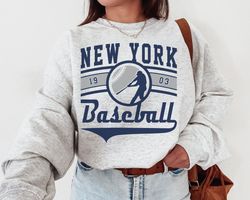 vintage new york yankee est 1903 sweatshirt t-shirt, yankees crewneck sweatshirt, new york baseball shirt, retro yankees