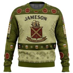 jameson irish whiskey all over print hoodie 3d zip hoodie 3d ugly christmas sweater 3d fleece hoodie