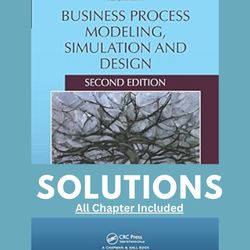 business process modeling simulation and design 2nd edition laguna solutions manual
