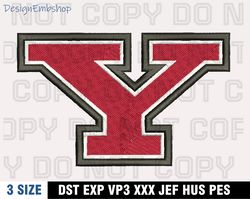 youngstown state penguins embroidery designs, ncaa machine embroidery design, machine embroidery pattern