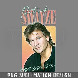 atrick swayze retro raphic png download