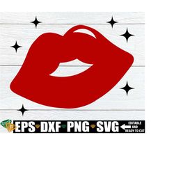 lips svg, red lips svg, lips with sparkles svg png, valentine's day clipart, anniversary clipart, kissing lips svg, digital download