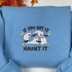 if you got it haunt it embroidery machine design, spooky vibes embroidery design, stay spooky halloween embroidery design