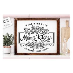 Mom's Kitchen Svg, Mum's Kitchen Svg, Mama's Kitchen Svg, Kitchen Svg, Funny Kitchen Svg, Cooking Funny Svg, Pot Holder