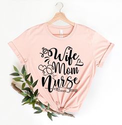 my favorite nurse calls me mom shirt png, nurse mom shirt png, nurse mom gift, proud nurse mom tee, mother of nurse shir