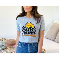 i'm just here for the snacks shirt / youth baseball shirt / youth softball shirt / baseball brother shirt / baseball sis