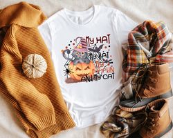 my hat my bat my pumpkin and my cat shirt png, funny halloween shirt png, halloween shirt png for men and women, cute ha