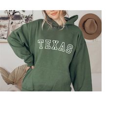 Texas Sweatshirt and Hoodie, Texas Football Sweatshirt, Texas Game Day Sweatshirt, Texas Tailgating, Women's Shirt, Texa