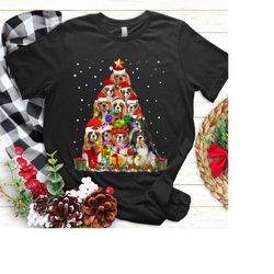 cavalier king charles spaniel christmas tree , cavalier king charles spaniel dog christmas shirt, cavalier king charles