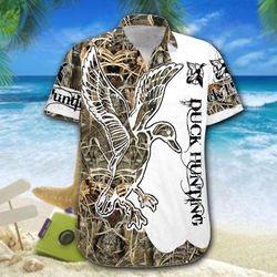 duck hunting hawaiian shirt | unisex | adult | hw7615