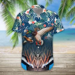 duck hunting hawaiian shirt | unisex | full size | adult | colorful | hw1208