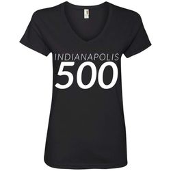 indianapolis shirt &8211 indy 500 womens v-neck t-shirt