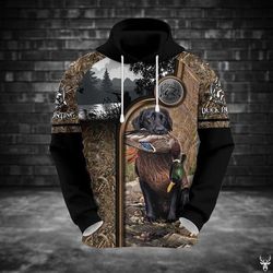 duck hunting labrador retriever 3d all over print | for men &amp women | adult | ho2491