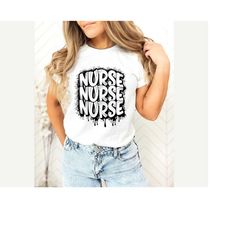 cool nurse shirt for women, halloween design, tshirt for nurse, nursing t-shirt for nurse, gift for nurse, graduation gi