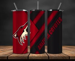 arizona coyotes  nhl hockey, nhl tumbler warp, nhl 20oz tumbler png instant download 05