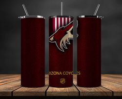 arizona coyotes  nhl hockey, nhl tumbler warp, nhl 20oz tumbler png instant download 07