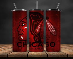 chicago blackhawks  nhl hockey, nhl tumbler warp, nhl 20oz tumbler png instant download 12