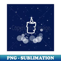 candle prayer holiday christmas christmas eve light lighting wax night technology light universe cosmos galaxy shine concept illustration - retro png sublimation digital download - revolutionize your designs
