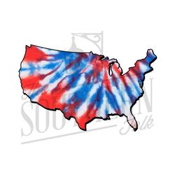 America Tie Dye PNG File, Sublimation Design, Digital Download, Sublimation Designs Downloads, Tie Dye Designs
