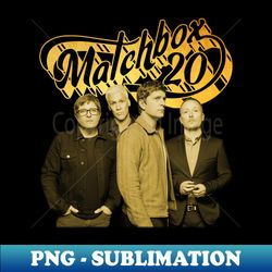 matchbox 20 - mens vintage band - signature sublimation png file - unleash your creativity