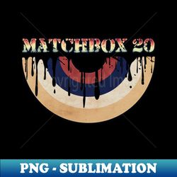 melted vinyl - matchbox 20 - png transparent sublimation design - add a festive touch to every day