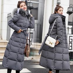 "2024 winter fox fur collar coat: chic, warm, fabulous!"