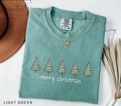 christmas tree t-shirt, minimal christmas t-shirt, christmas gift for her, holiday, christmas tree shirt, iprintasty chr
