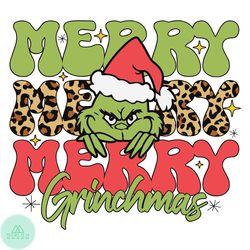 Funny Merry Grinchmas SVG