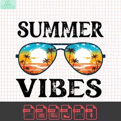 retro summer vibes png, summer beach png, summer sunglasses png, summer vacation png, retro png, summer png for sublimat