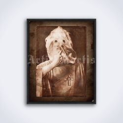 aleister crowley keep silence magick thelema ritual photo printable art print poster digital download