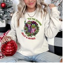 muppet show christmas sweatshirt, tis the season to be jolly sweater, muppet christmas carol shirt,christmas carol kermi