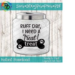 dog treat jar designs, dog svg, dog treat svg, dog decal, dog sticker, decal, wall art cut files silhouette studio cricut cricut svg dxf