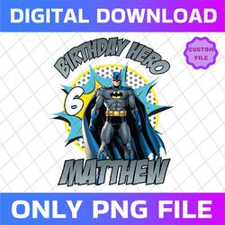 personalized batman png , batman custom birthday png , batman matching family, justice league batman , batman party