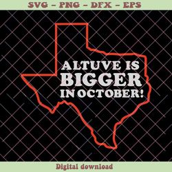 jose altuve is bigger in october mlb playoffs svg cricut file